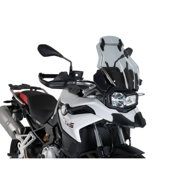 Puig Touring Screen With Extender Light Smoke